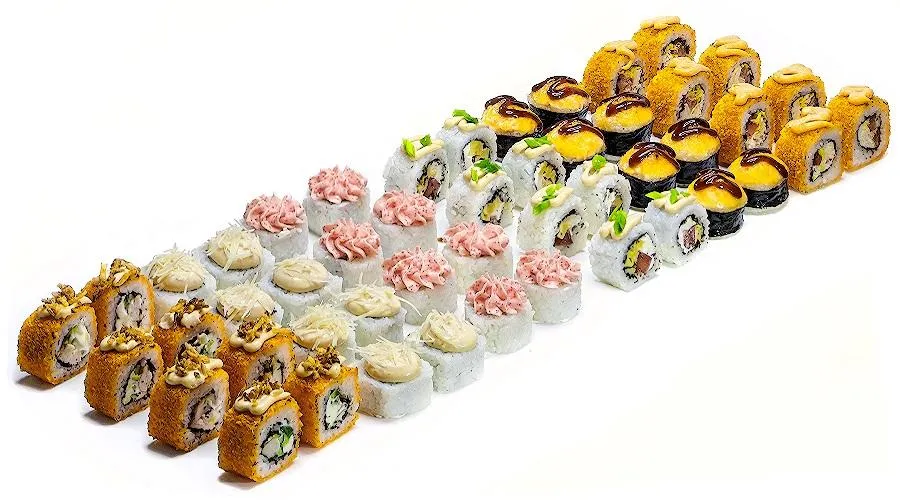 Набор "Почти даром" - 1,6кг роллов за 1449р.